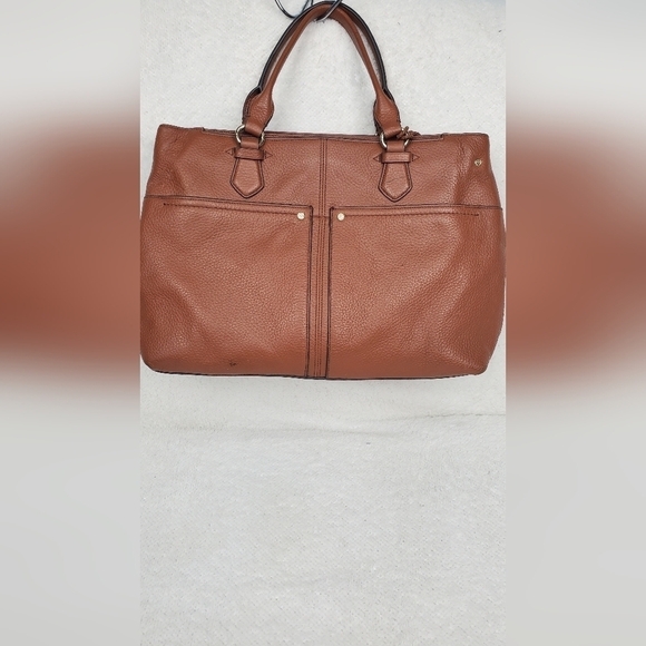 Cole Haan ILIANNA Leather Large Tote Handbag Satchel Bag - Picture 4 of 15